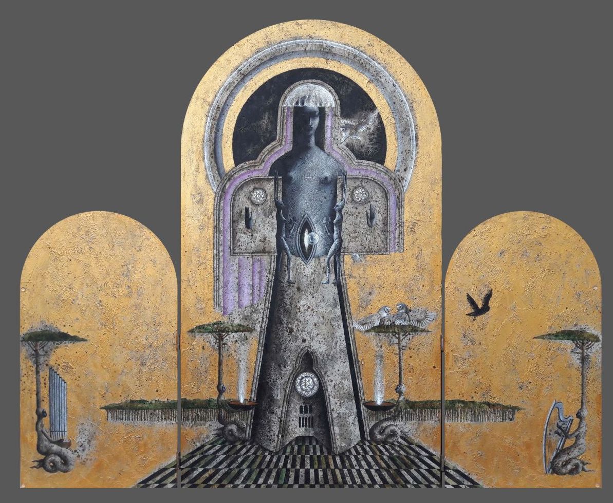 quadro octavia monaco vergine nera del tabernacolo